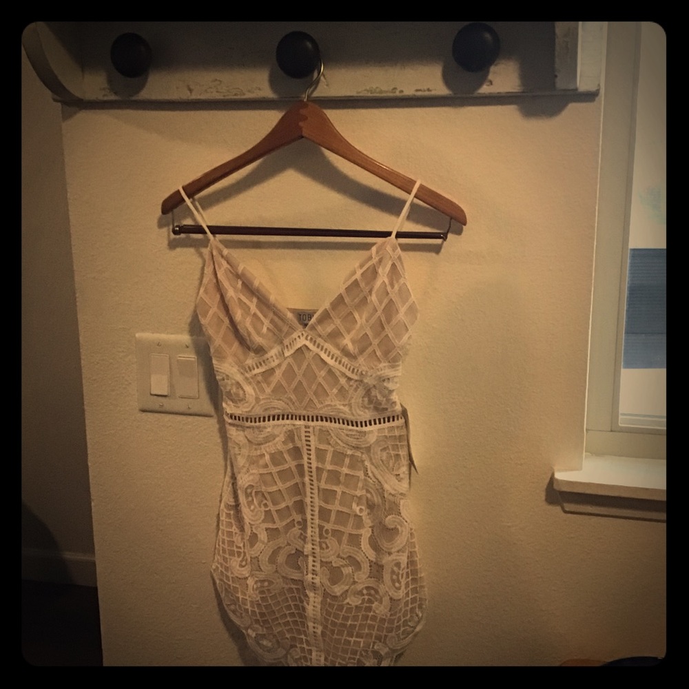 NWT Tobi lace tunic XS